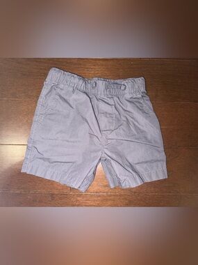 Carter's Light Gray Elastic-Waist Toddler Shorts